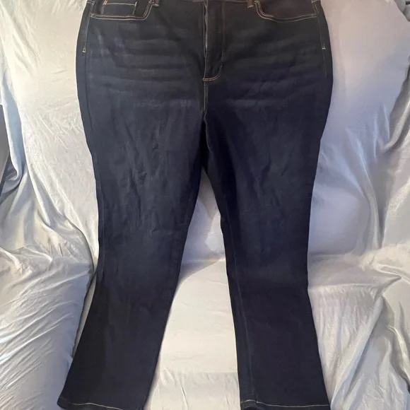 Dark Blue Women's Jeans - Picture 1 of 7
